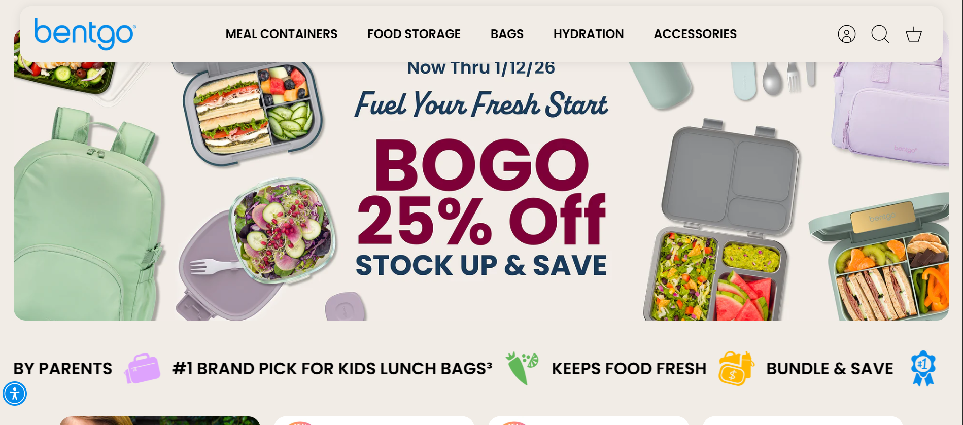 Bentgo Homepage - Bento-style lunch boxes for kids and adults