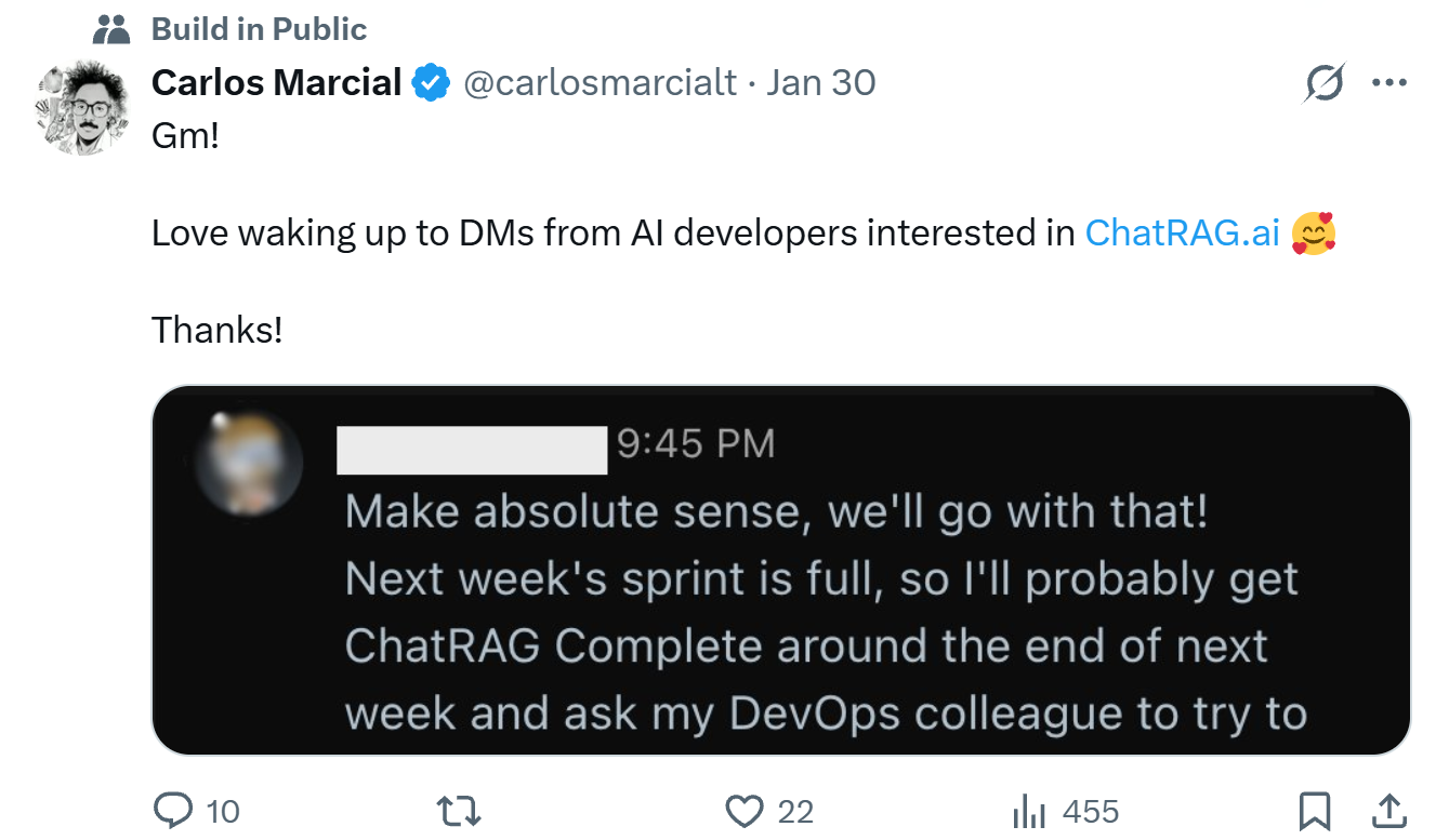 ChatRAG Founder - Carlos Marcial