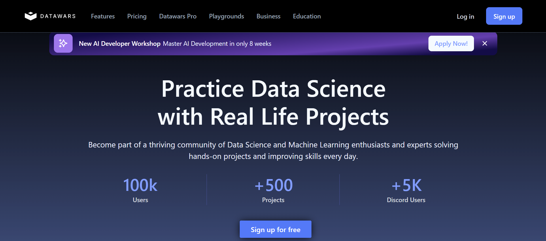 DataWars Review - Data Science Learning Platform