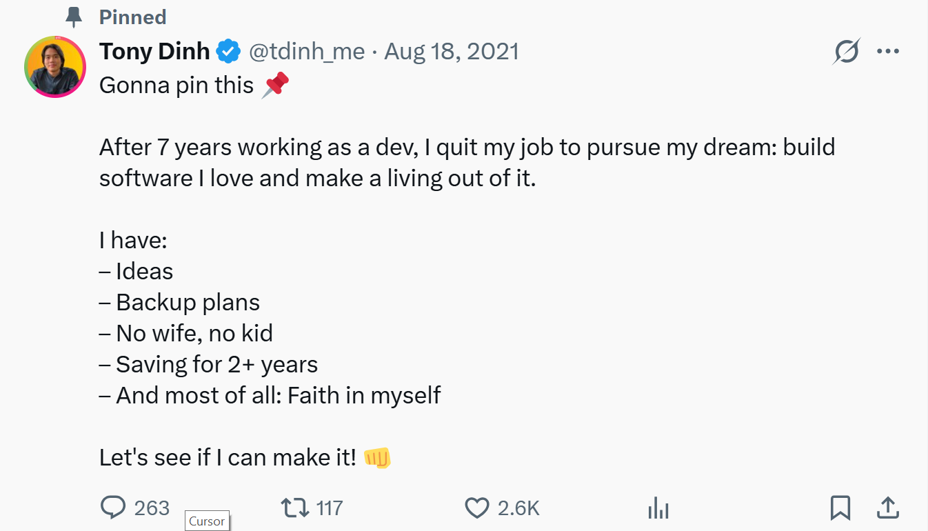 Tony Dinh - DevUtils founder and indie hacker