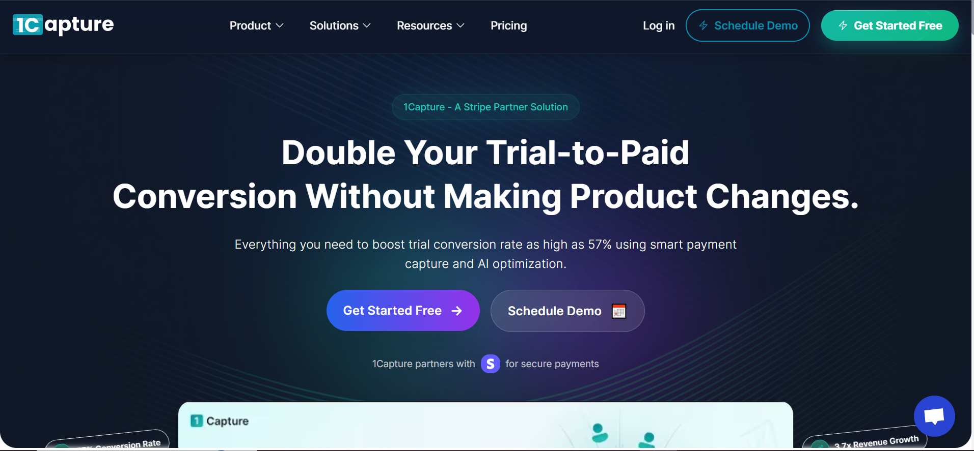 1Capture CTA - Protect your Micro SaaS revenue with dispute protection