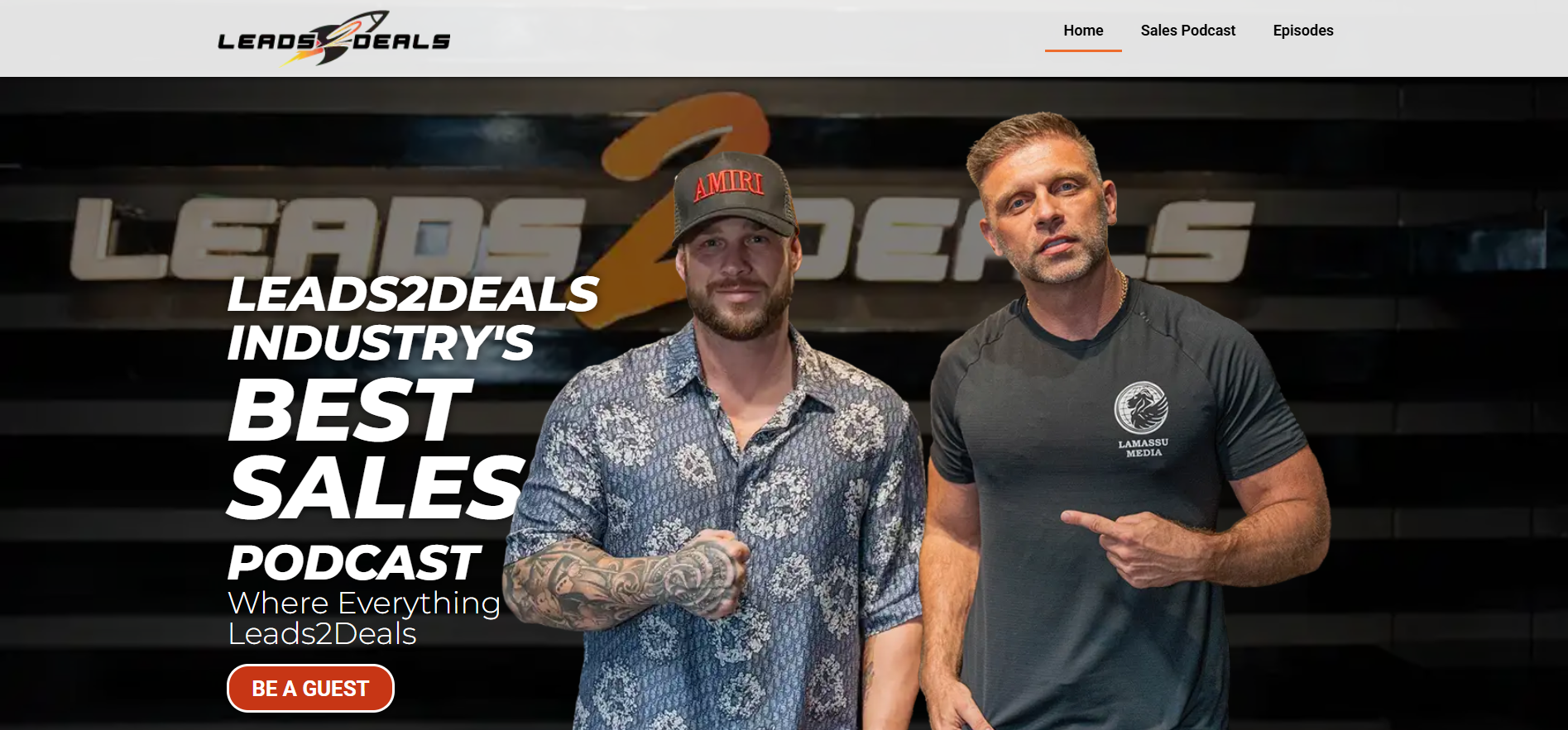 Leads2Deals Homepage - Scott Morse's ecosystem for real estate closers