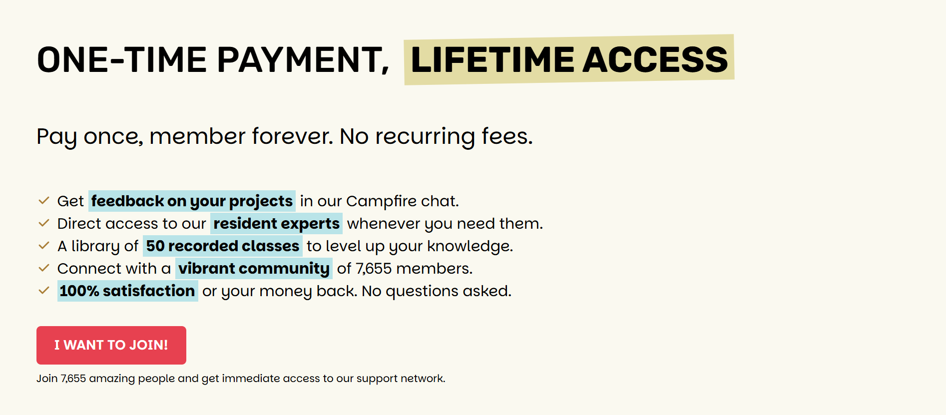 Small Bets key features overview