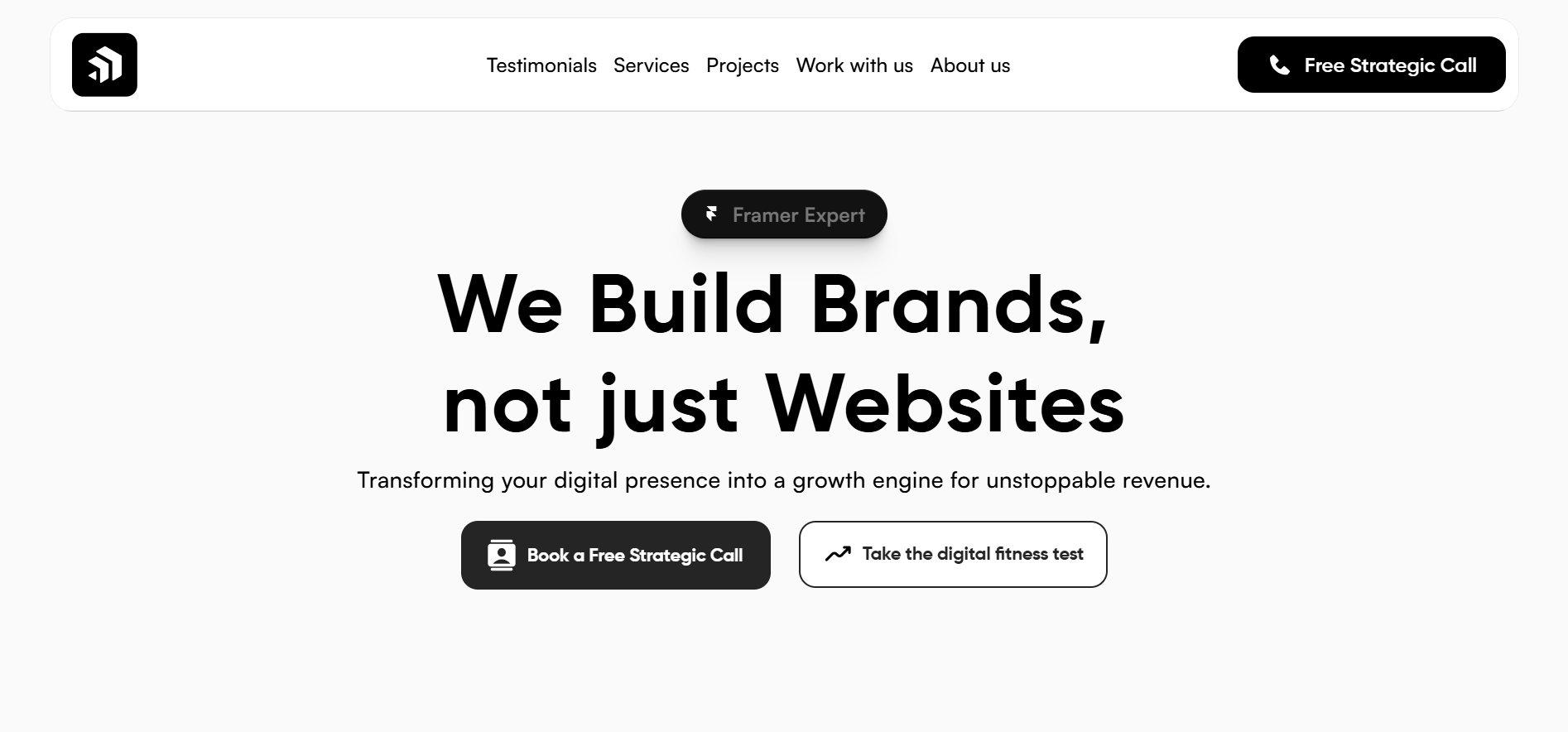 UIXANO Homepage - Digital agency for revenue-driven web design