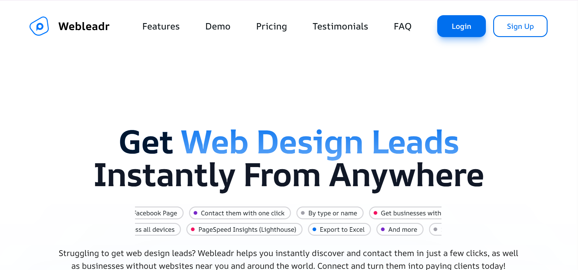 Webleadr Review: The 'Secret Weapon' for Finding Web Design Clients
