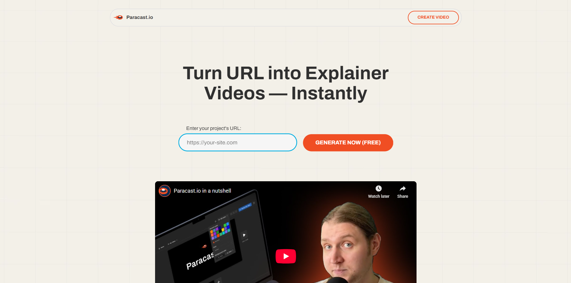 Paracast.io Review: The 'URL-to-Video' Tool for SaaS Founders